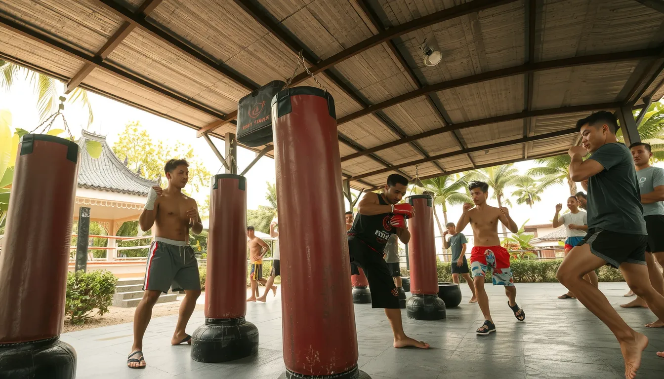 camp entrainement thailande