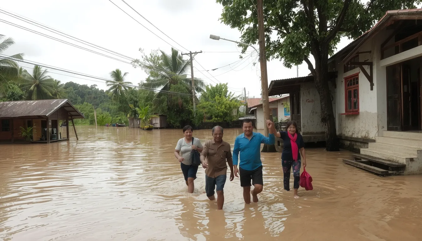 Inondations Thaïlande 2023 : Bilan, provinces touchées et situation actuelle