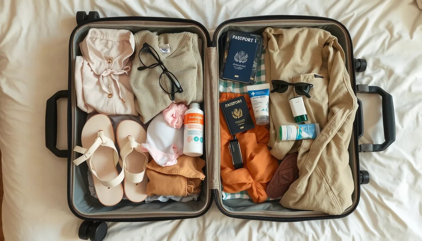 liste valise thaïlande 3 semaines