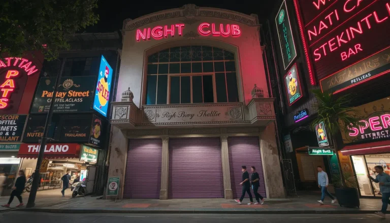 Marine Disco Pattaya : Histoire, Fermeture et Héritage sur Walking Street