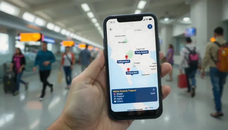 Carte des aéroports en Thaïlande : guide complet des hubs et liaisons