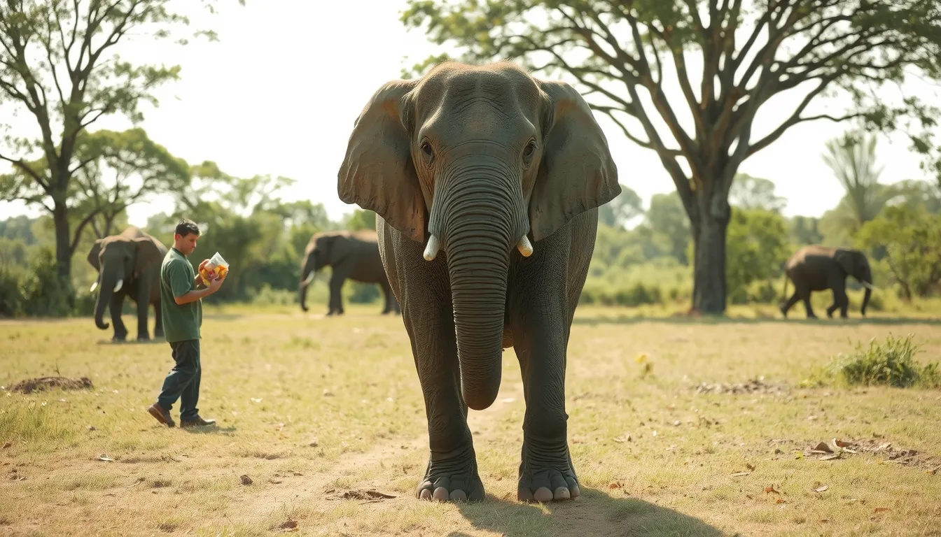 éléphant en thaïlande