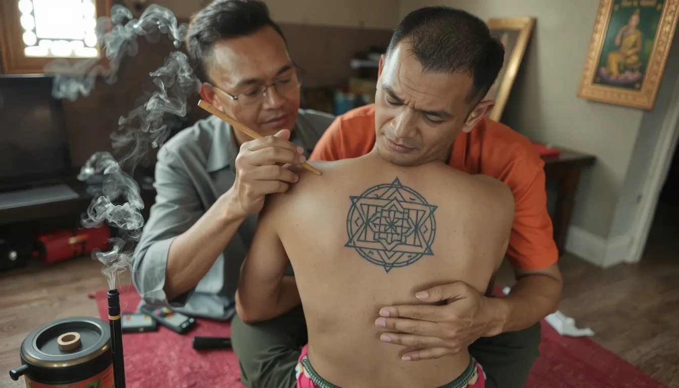 tatouage sak yant signification
