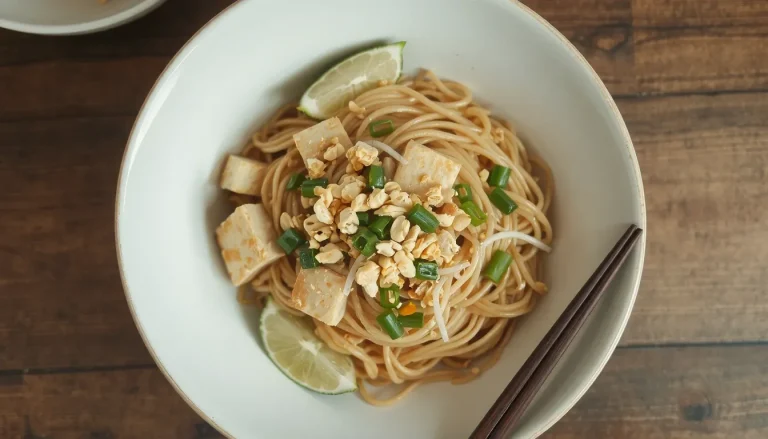 Recette de Pad Thaï Vegan et Végétarien