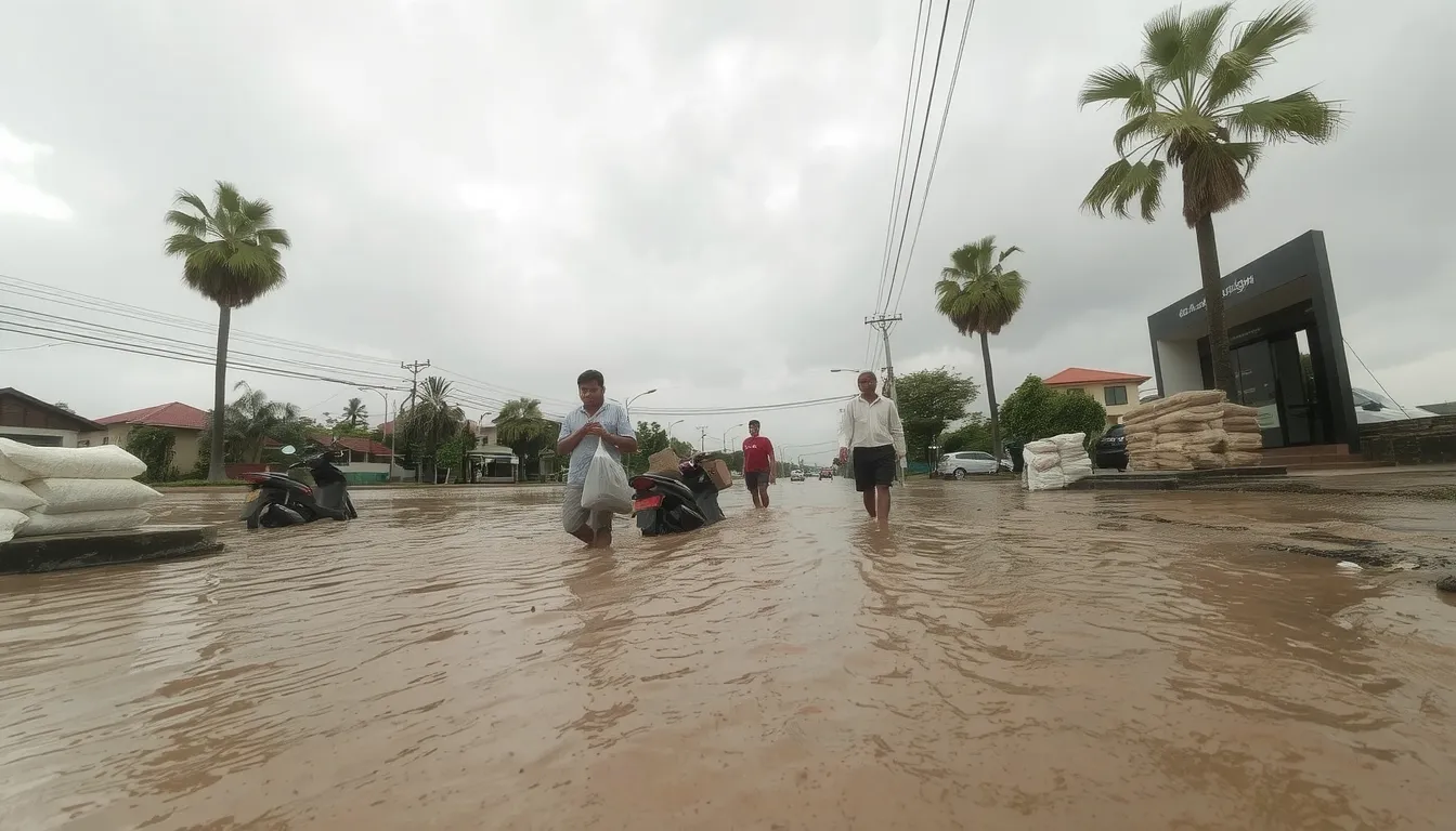inondations en thaïlande aujourd hui