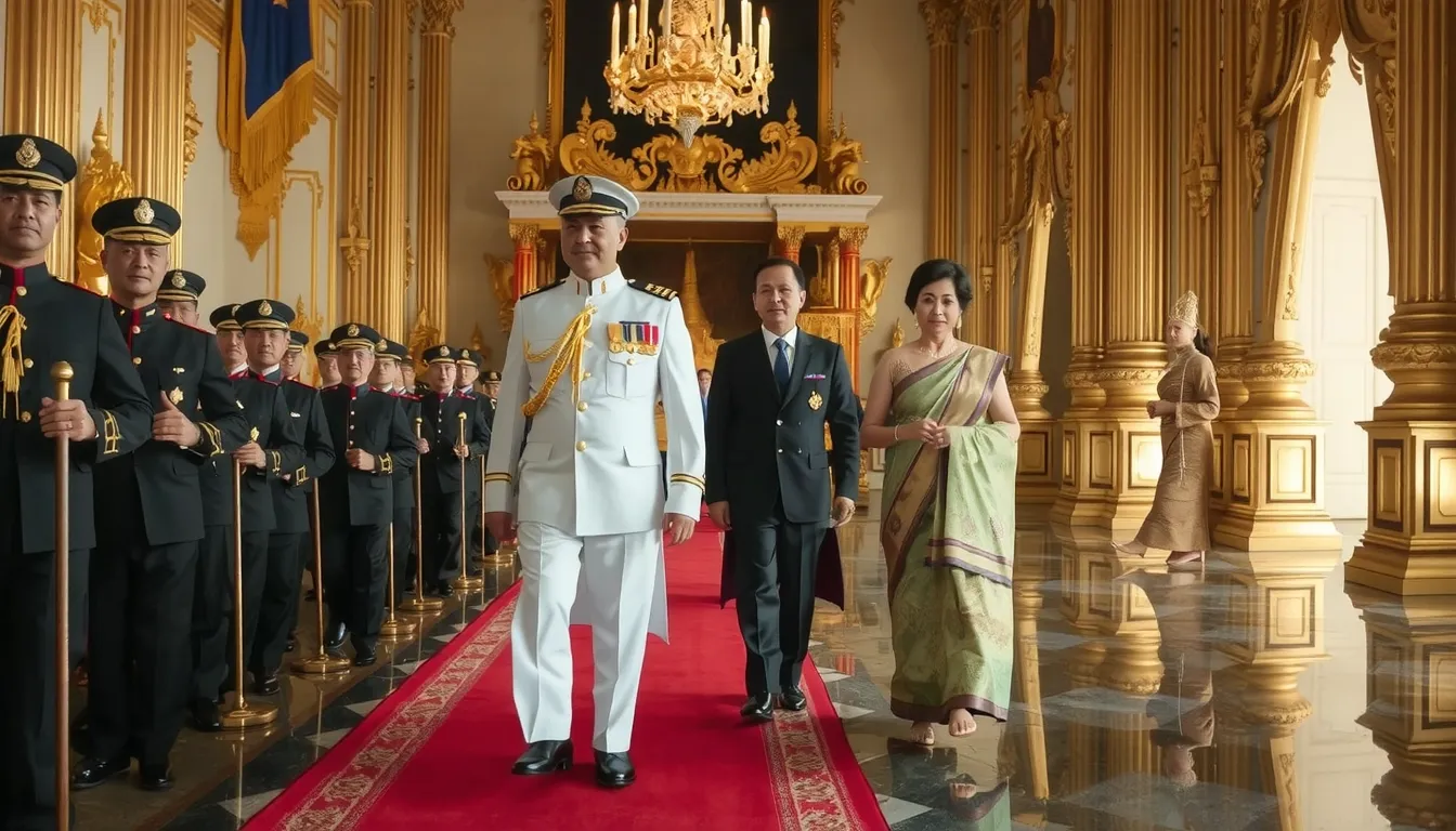 le roi de thaïlande et ses concubines
