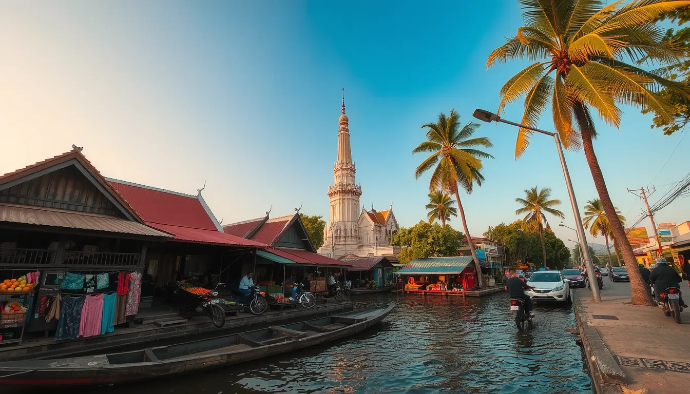 ville de la thailande