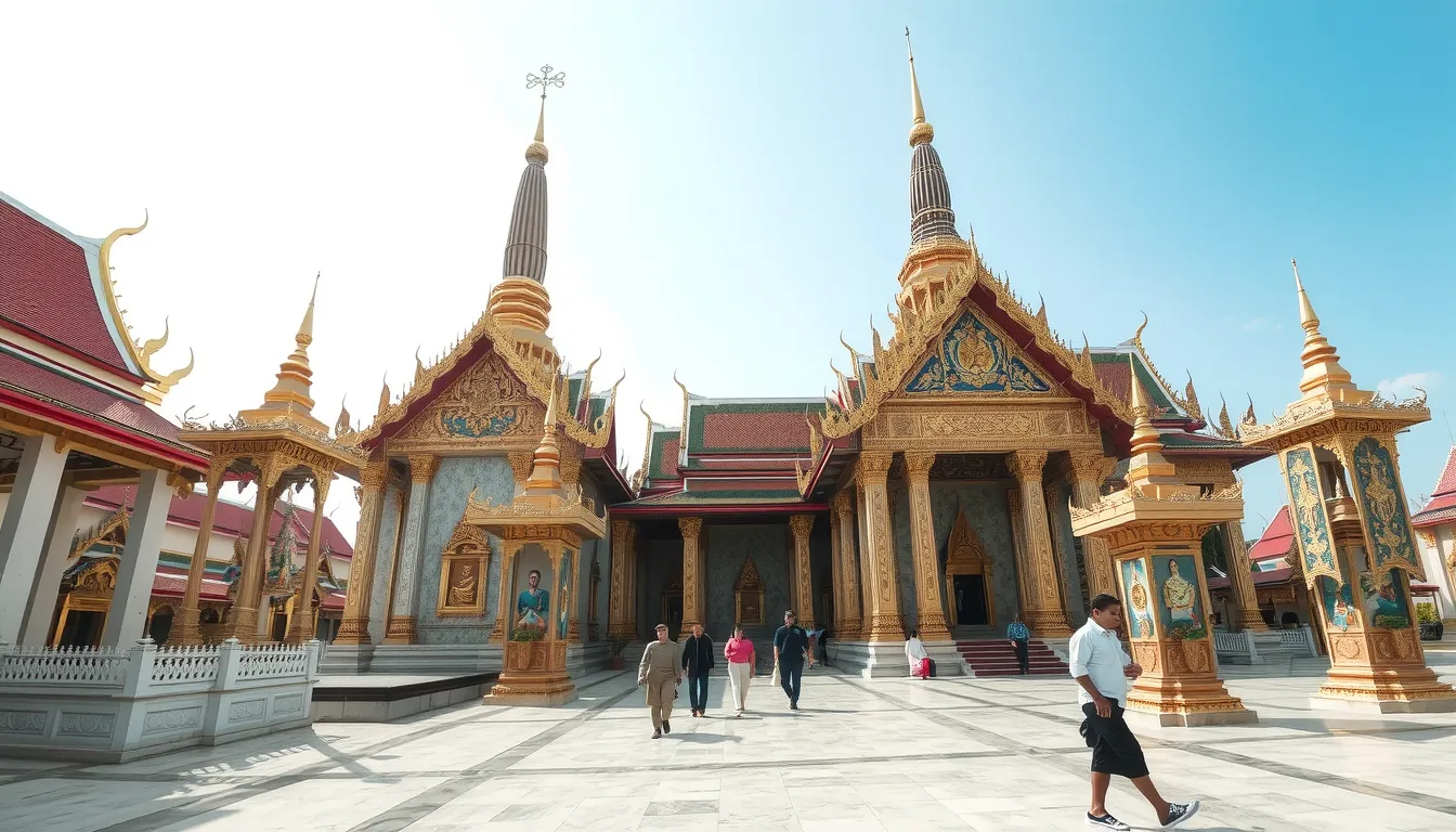 wat phra kaew bangkok thailand